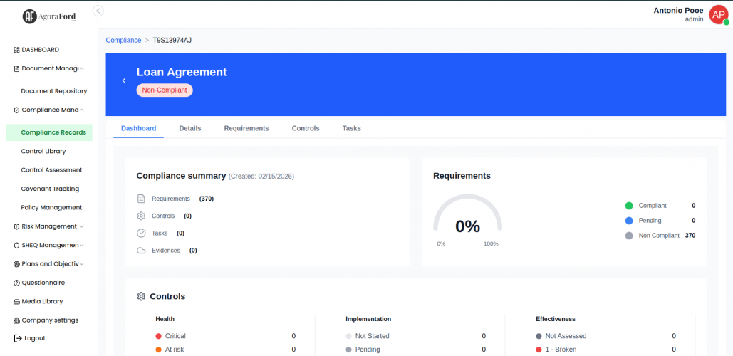 AI-driven GRC platform for risk and compliance screenshot 4