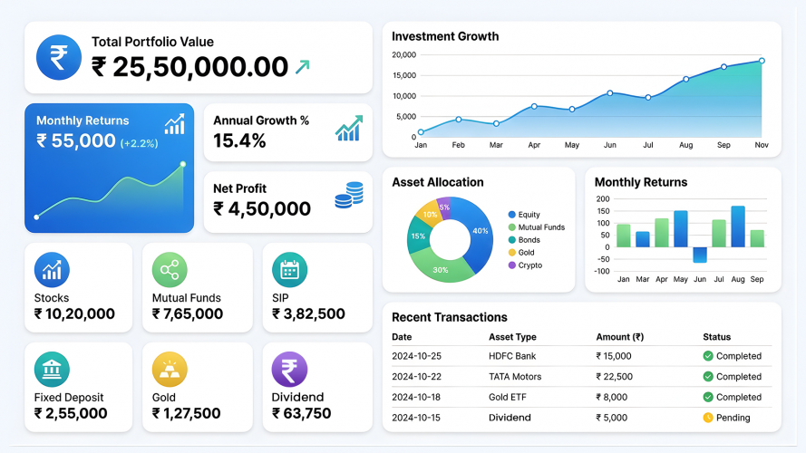 Investment Management Software | AOPAY screenshot 1