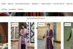Rajput Emporium: Multi-Brand Pakistani Fashion Shopify Store