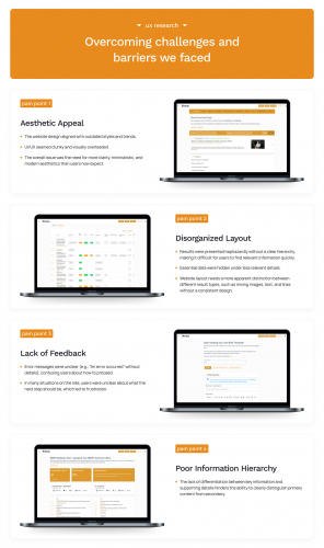 UX/UI redesign, product architecture & performance tuning screenshot 4