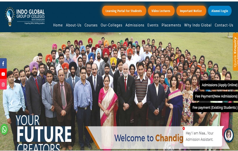 Indo Global College of Engineering screenshot 1