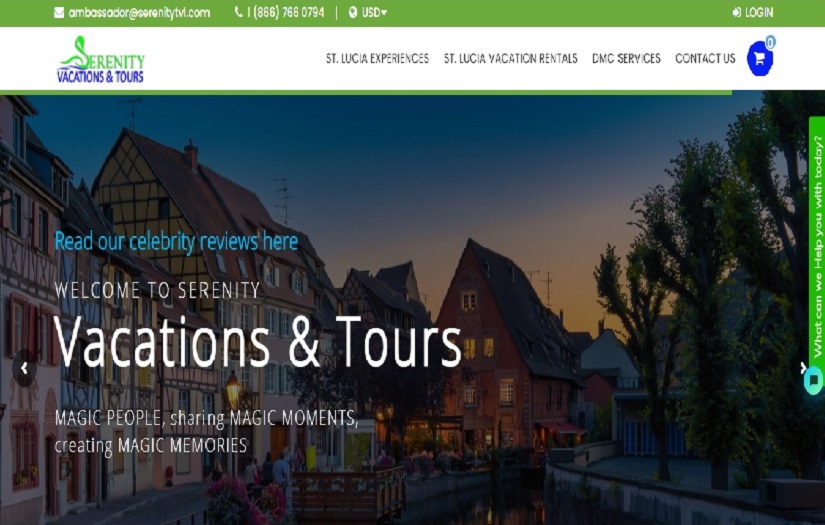 Serenity Vacations and Tours screenshot 1