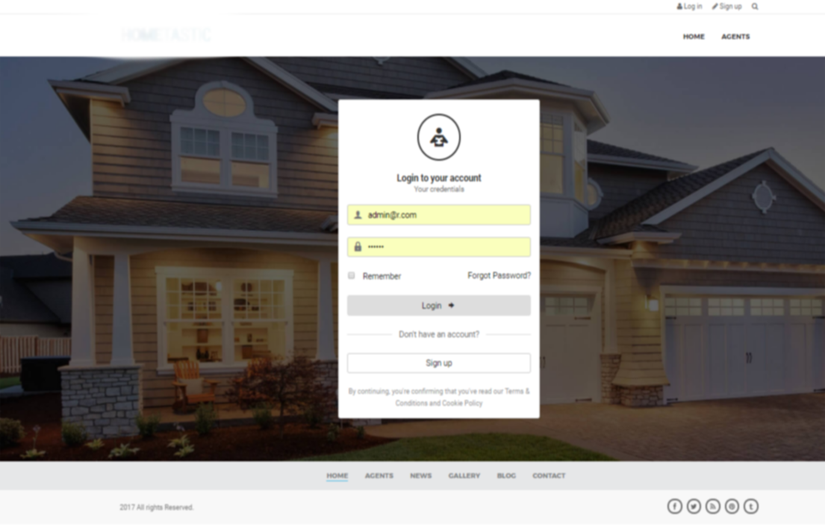 Realtor Portal screenshot 1