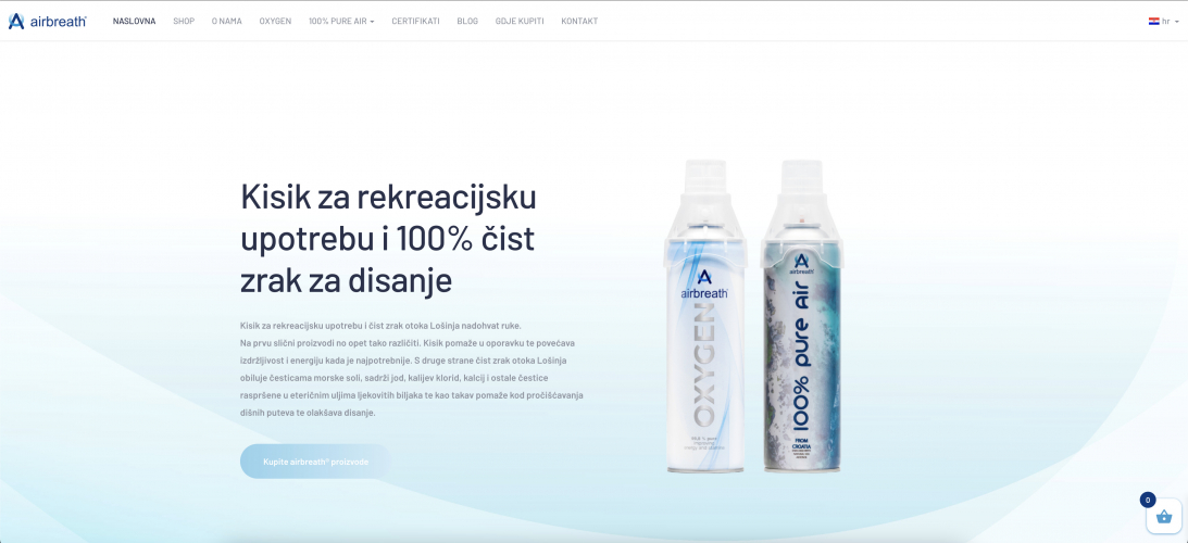 airbreath® OXYGEN — Multilingual WooCommerce eCommerce Platform  screenshot 1