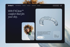 OrthoFX Website and Brand Evolution