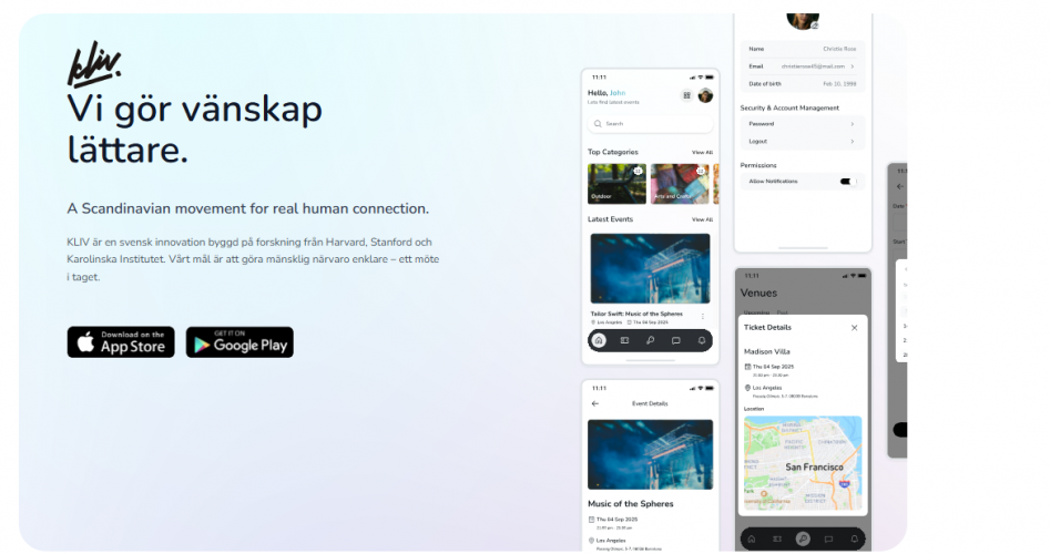 KLIV - Event Management screenshot 3