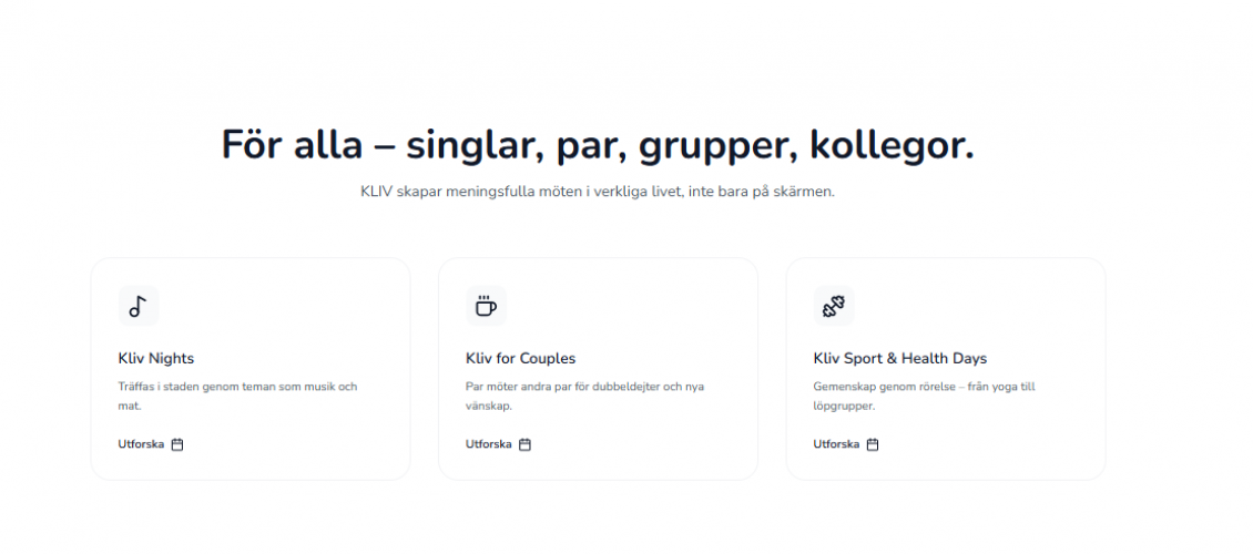 KLIV - Event Management screenshot 1