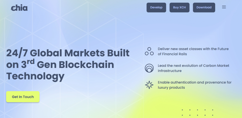 Chia Network – 24/7 Global Markets Built on 3rd Gen Blockchain Technology screenshot 3