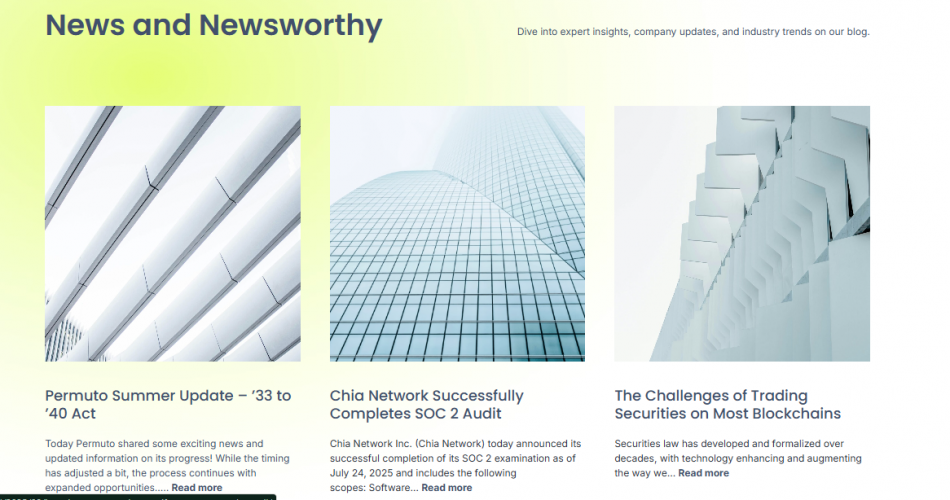 Chia Network – 24/7 Global Markets Built on 3rd Gen Blockchain Technology screenshot 4