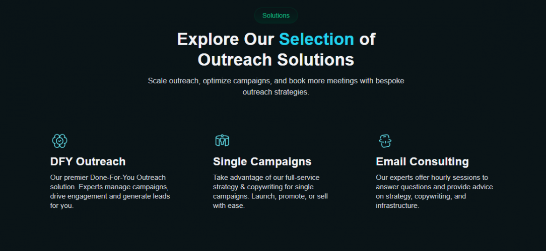 Viayze – Advanced AI Solutions & Hyper-Personalized Email Outreach screenshot 1