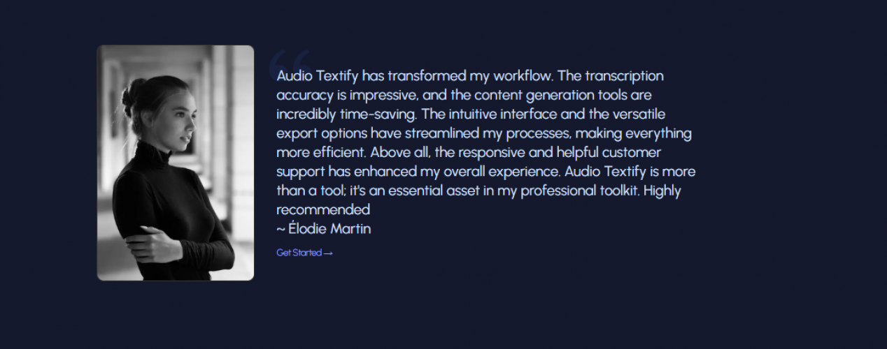 Audio Textify – AI-Powered Media Transcription & Content Generation Tool screenshot 5