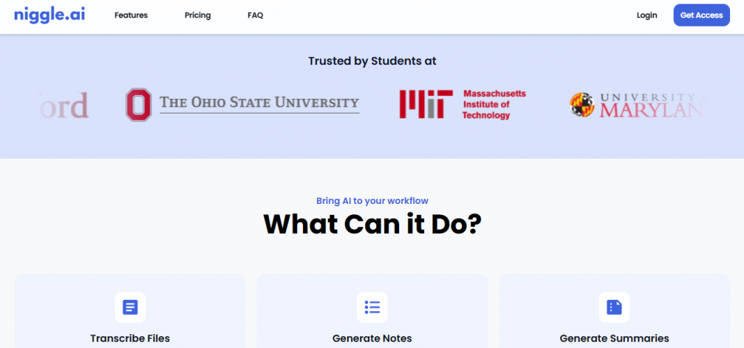NiggleAI – World's #1 AI Learning SideKick screenshot 2
