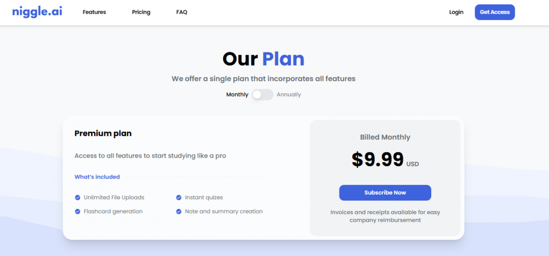 NiggleAI – World's #1 AI Learning SideKick screenshot 3