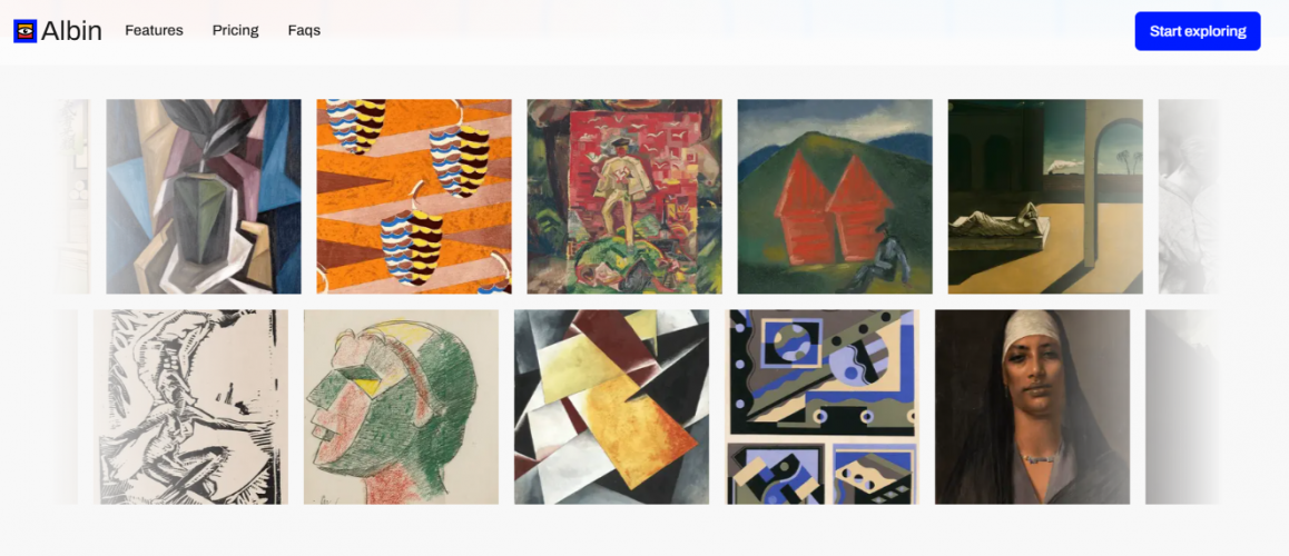 Albin AI – AI-Powered Art Analysis & Discovery Platform screenshot 2