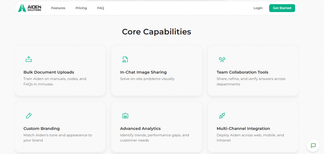 Aiden AI – Technical Documentation Answer Engine screenshot 3