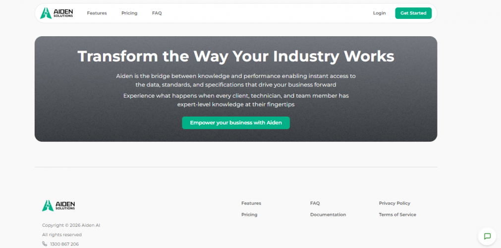 Aiden AI – Technical Documentation Answer Engine screenshot 5