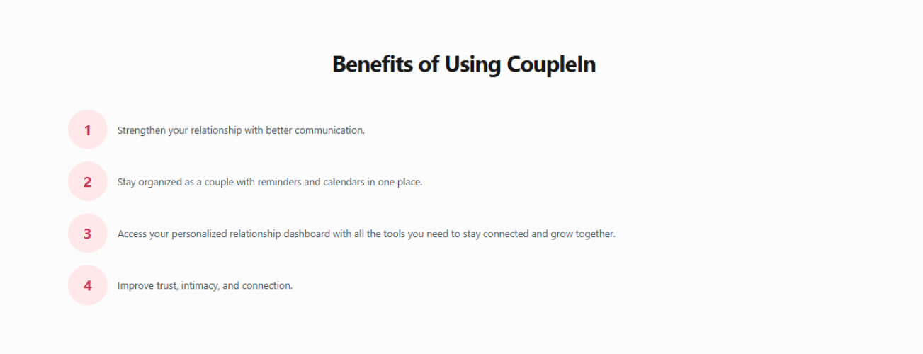 CoupleIn – Relationship & Couples Companion App screenshot 4