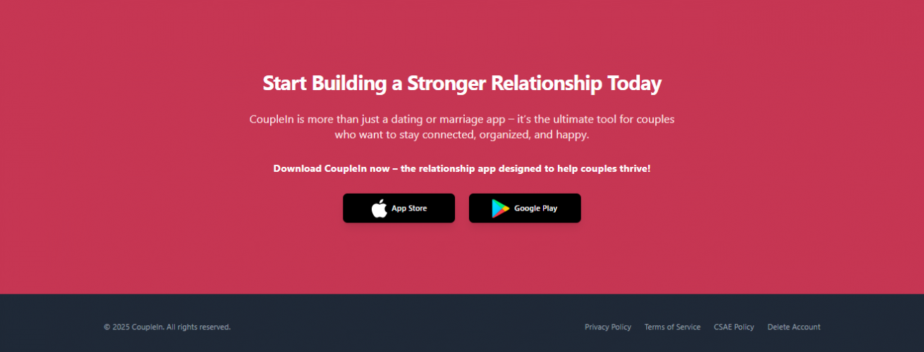 CoupleIn – Relationship & Couples Companion App screenshot 2