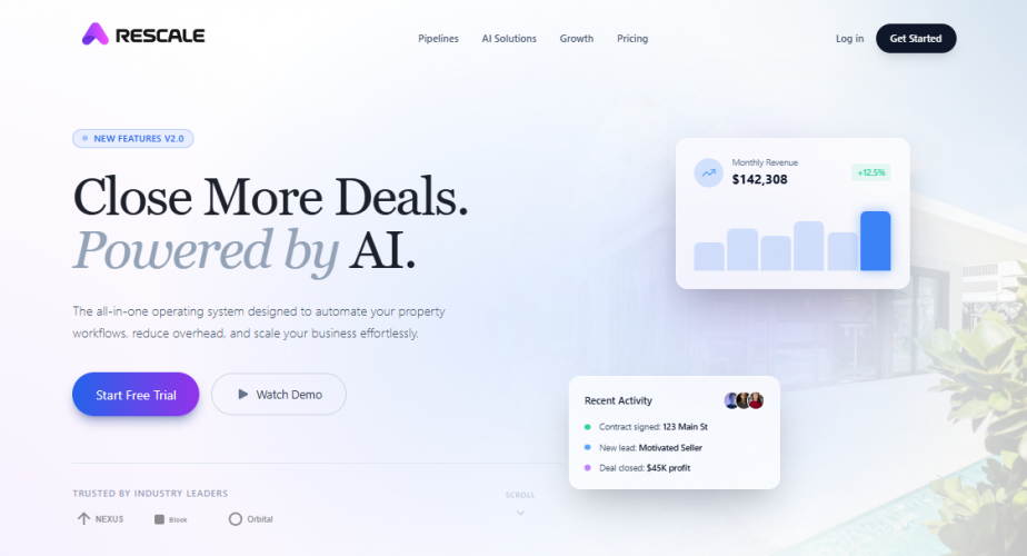 ReScale – Real Estate CRM screenshot 1