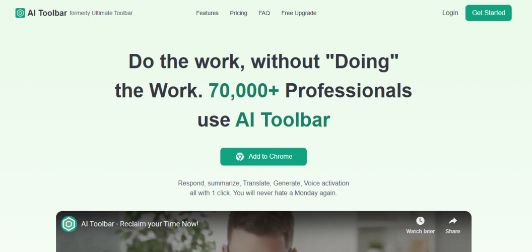 AI Toolbar – Free Virtual Assistant Chrome Extension screenshot 3