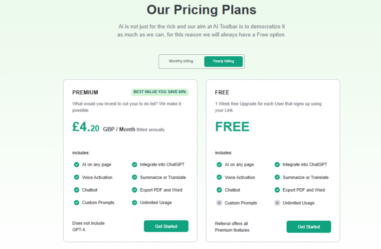 AI Toolbar – Free Virtual Assistant Chrome Extension screenshot 5