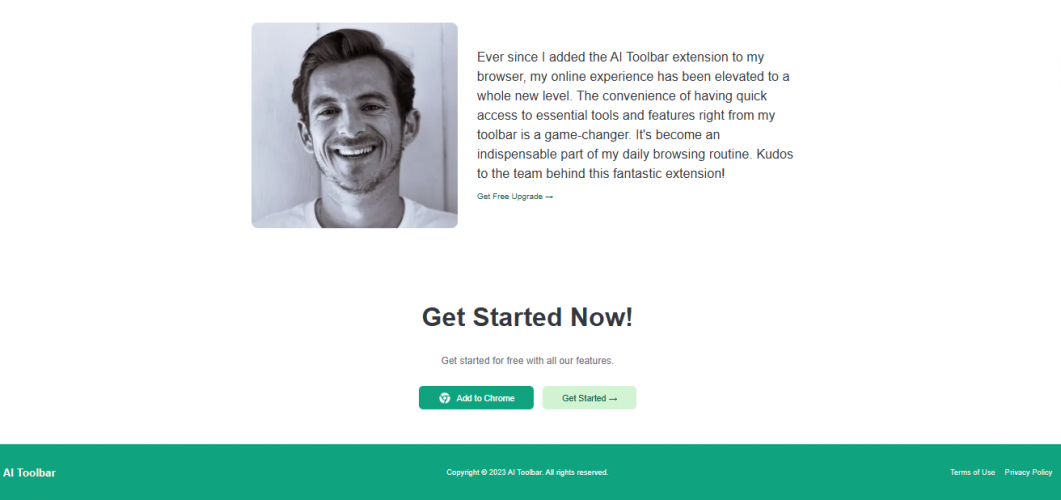 AI Toolbar – Free Virtual Assistant Chrome Extension screenshot 2