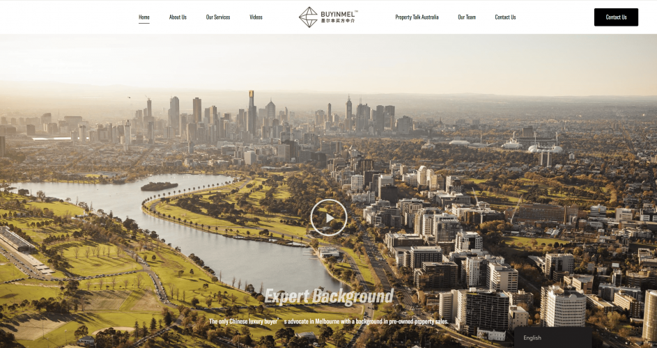 Real Estate Website Case Study | BuyInMEL screenshot 1