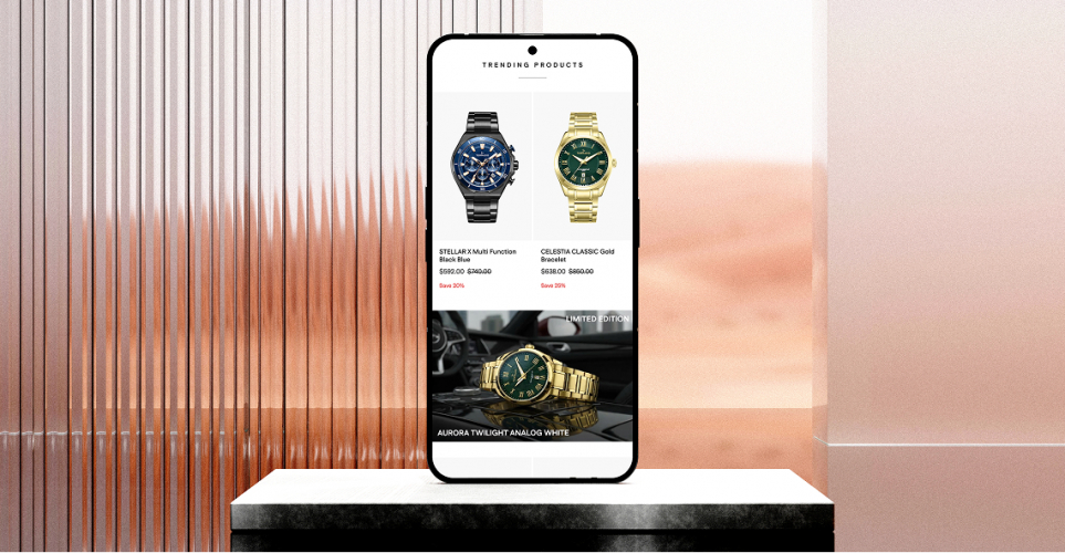  A Modern E-Commerce Platform for Premium Watch Shopping screenshot 5