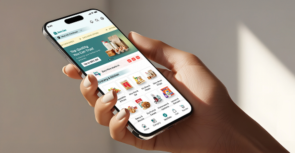 A Smart Delivery App Bringing Groceries and Healthcare Essentials to Your Doorstep screenshot 3