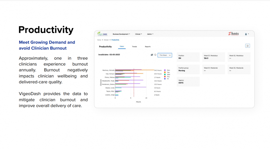VigeoDash screenshot 2