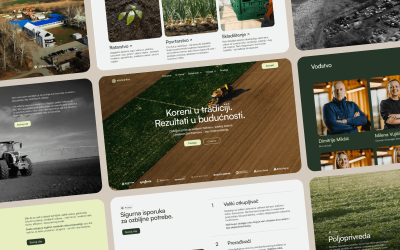 Nandra: Brand Identity & Website for B2B Agriculture screenshot 5