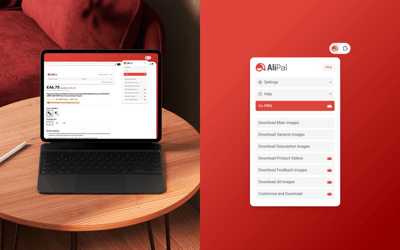 AliPal: Chrome Extension UI/UX & Brand Design screenshot 2
