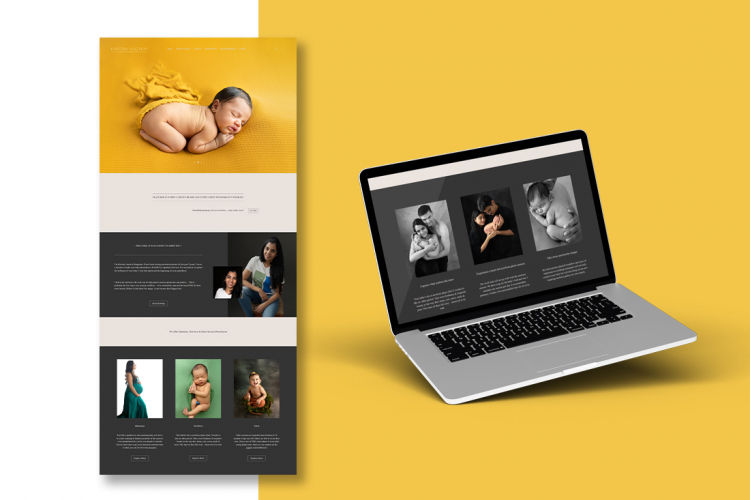 Kavitha Nagaraj Photography (WordPress Website ) screenshot 3