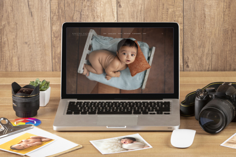 Kavitha Nagaraj Photography (WordPress Website ) screenshot 1