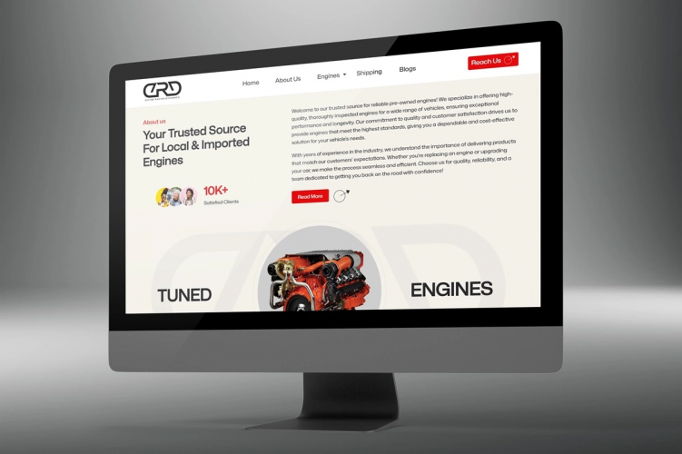 DRD Trading ( Used Engine Selling Website) screenshot 2