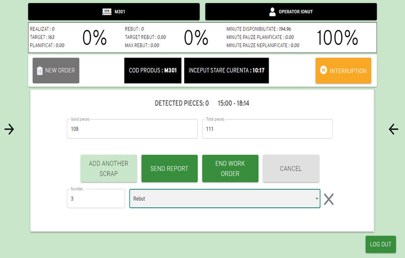 OEE Data Analysis and Process Automation screenshot 2