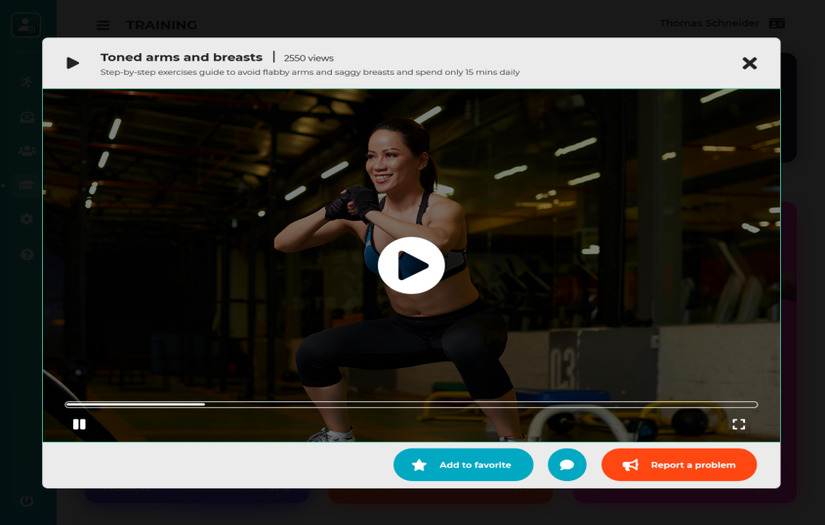 Personal Trainer Mobile App screenshot 2