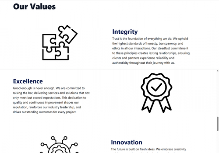 Digital Platform for Oil & Gas Solutions Provider screenshot 2