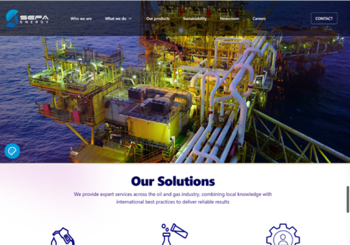 Digital Platform for Oil & Gas Solutions Provider screenshot 5