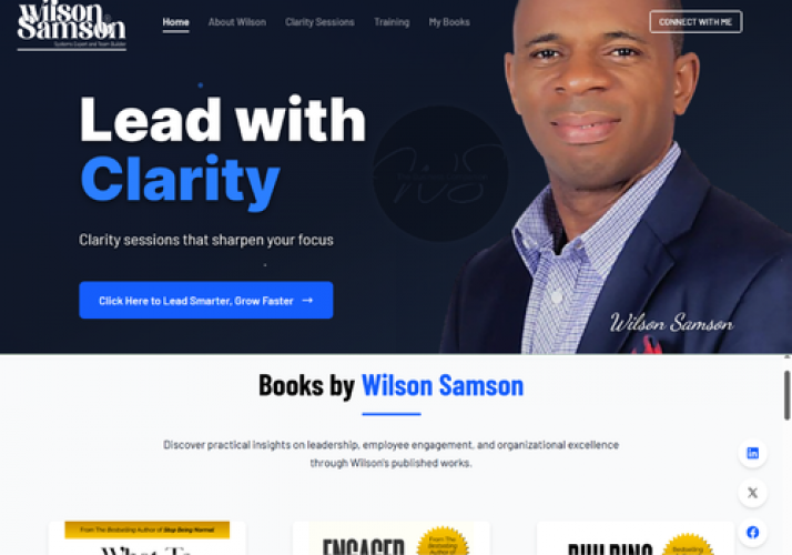 Personal Brand Platform for Leadership Advisor screenshot 1