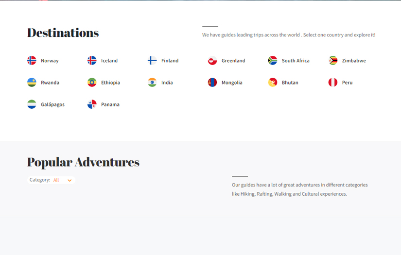 Greatguides screenshot 1