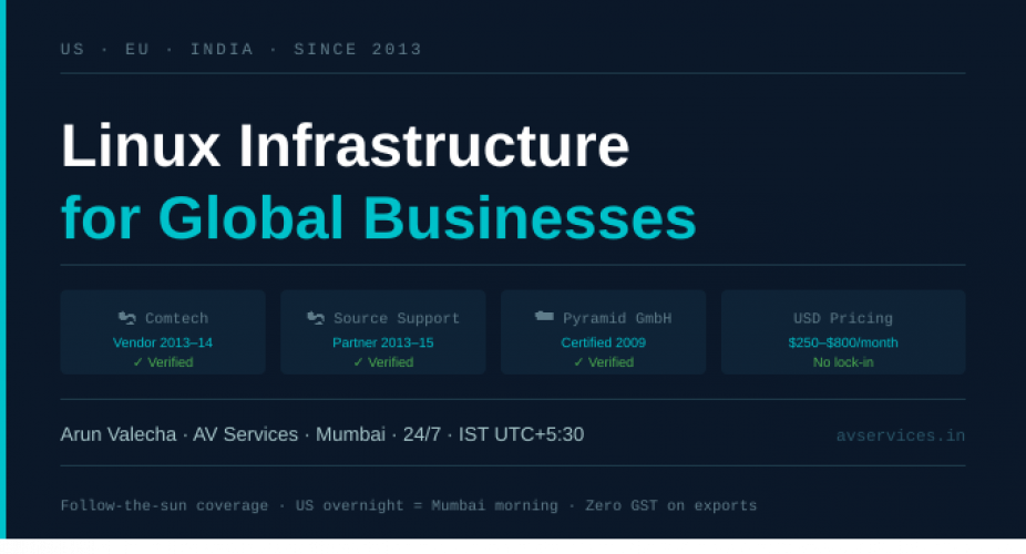 Sustained Linux Infrastructure Partnership — US Technology Firm screenshot 1