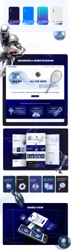 FeedB2B | UI UX design, Landing page development screenshot 1