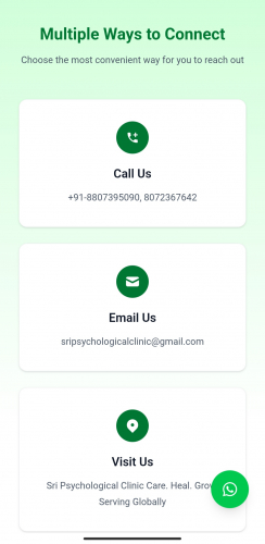 Sri Psychological Clinic screenshot 3