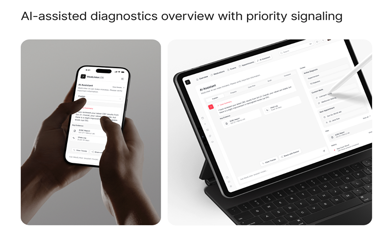MedLinker: AI Assisted Healthcare screenshot 2