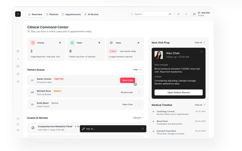 MedLinker: AI Assisted Healthcare screenshot 1