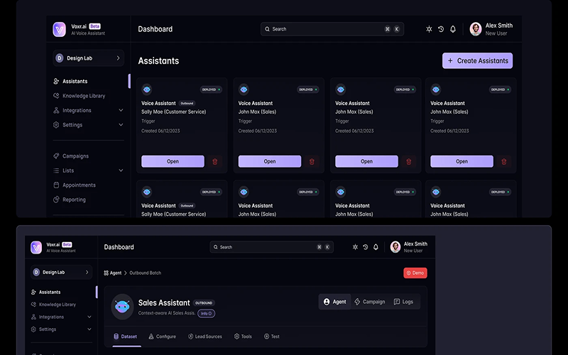 Voxr AI: AI Agent for Outbound Calling screenshot 4