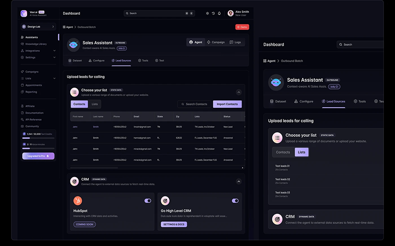 Voxr AI: AI Agent for Outbound Calling screenshot 3