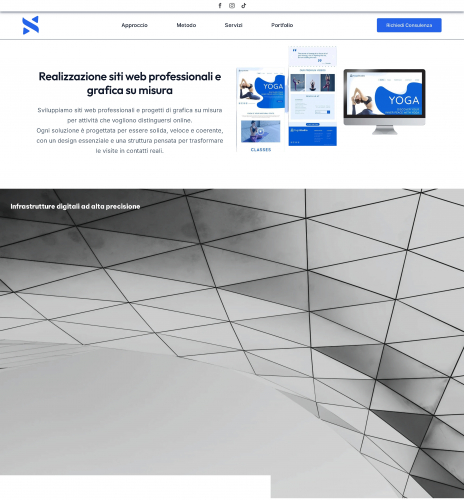 Sabriel Agency - Sito Web screenshot 3