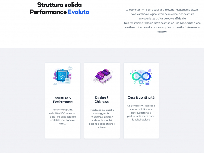 Sabriel Agency - Sito Web screenshot 2